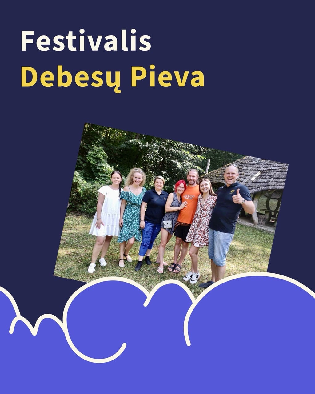 Read more about the article Prirašytos rankos svečiavosi festivalyje Debesų pieva