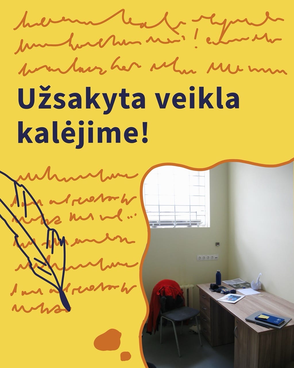 Read more about the article Mūsų sekėja užsakė veiklą kalėjime – tu irgi gali!