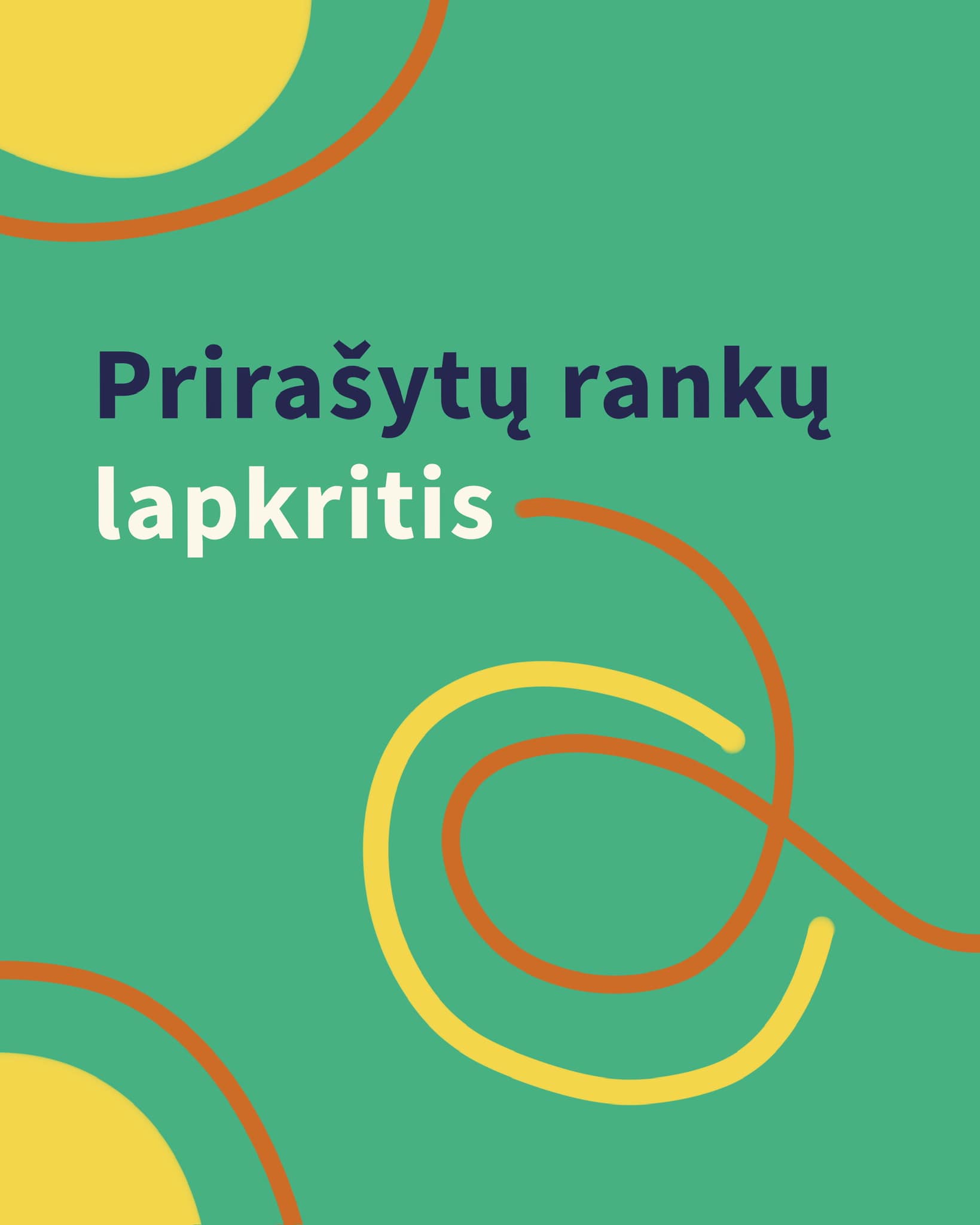 Read more about the article Prirašytų rankų lapkritis