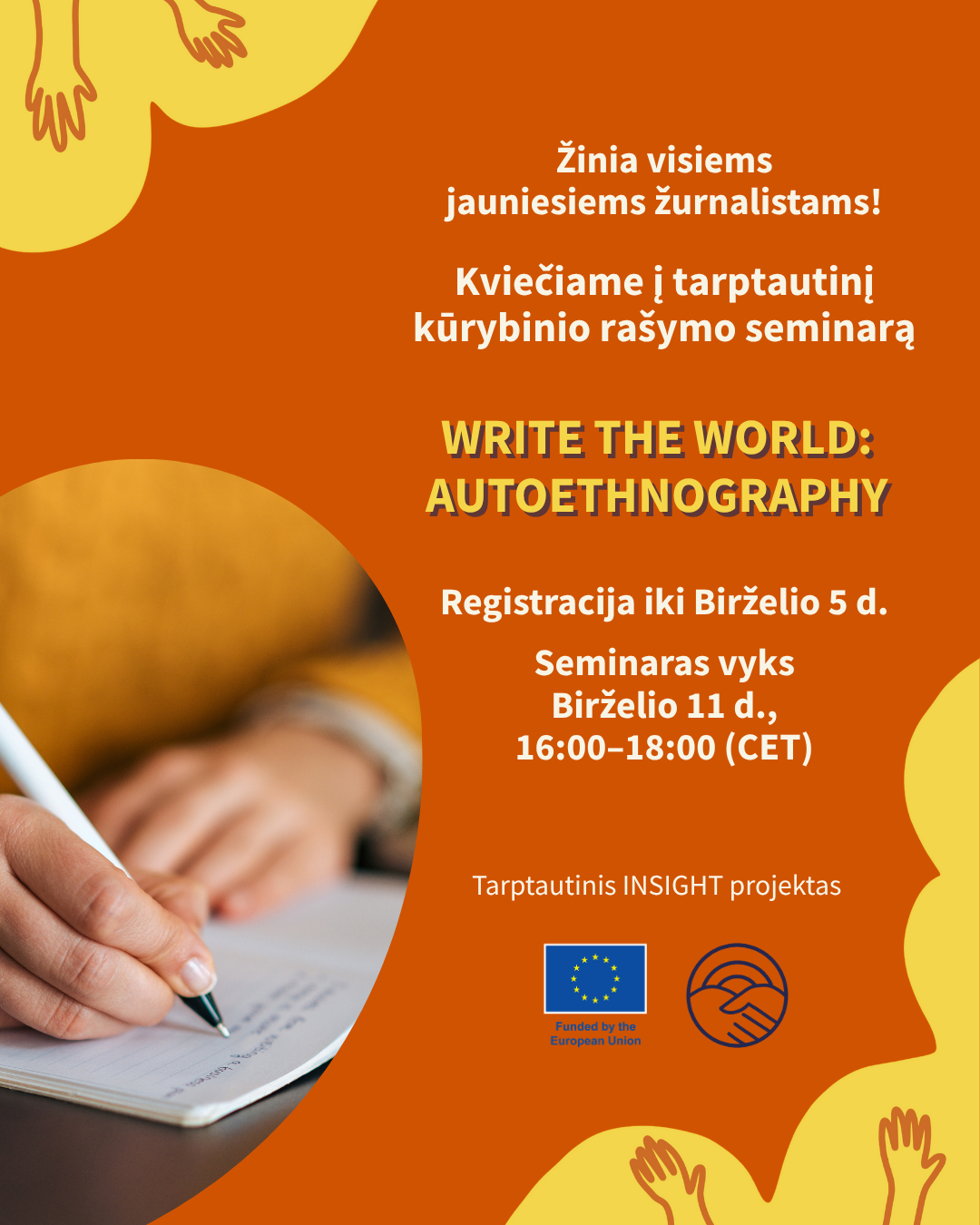 Read more about the article Kvietimas jauniesiems žurnalistams!