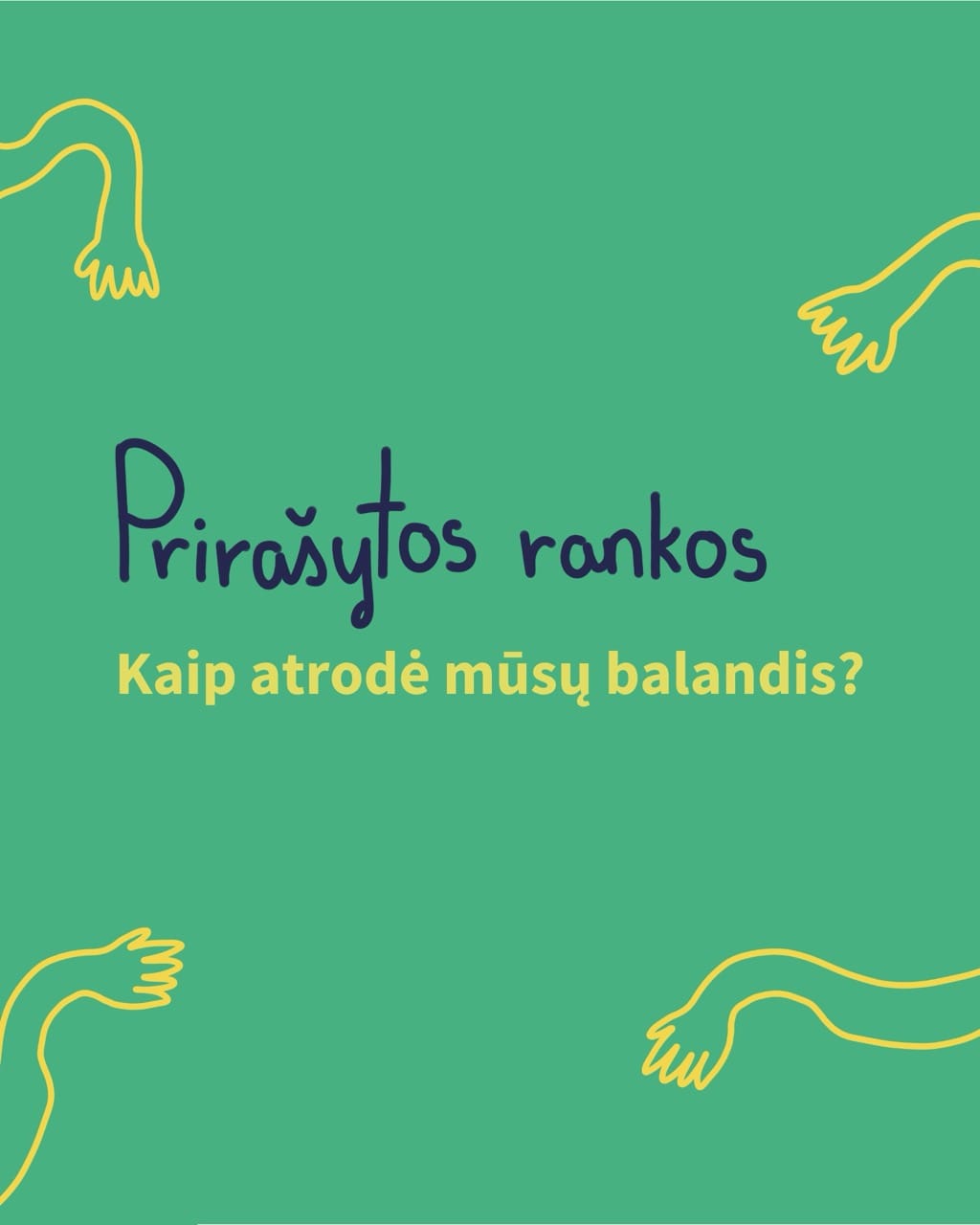 Read more about the article Prirašytų rankų balandis