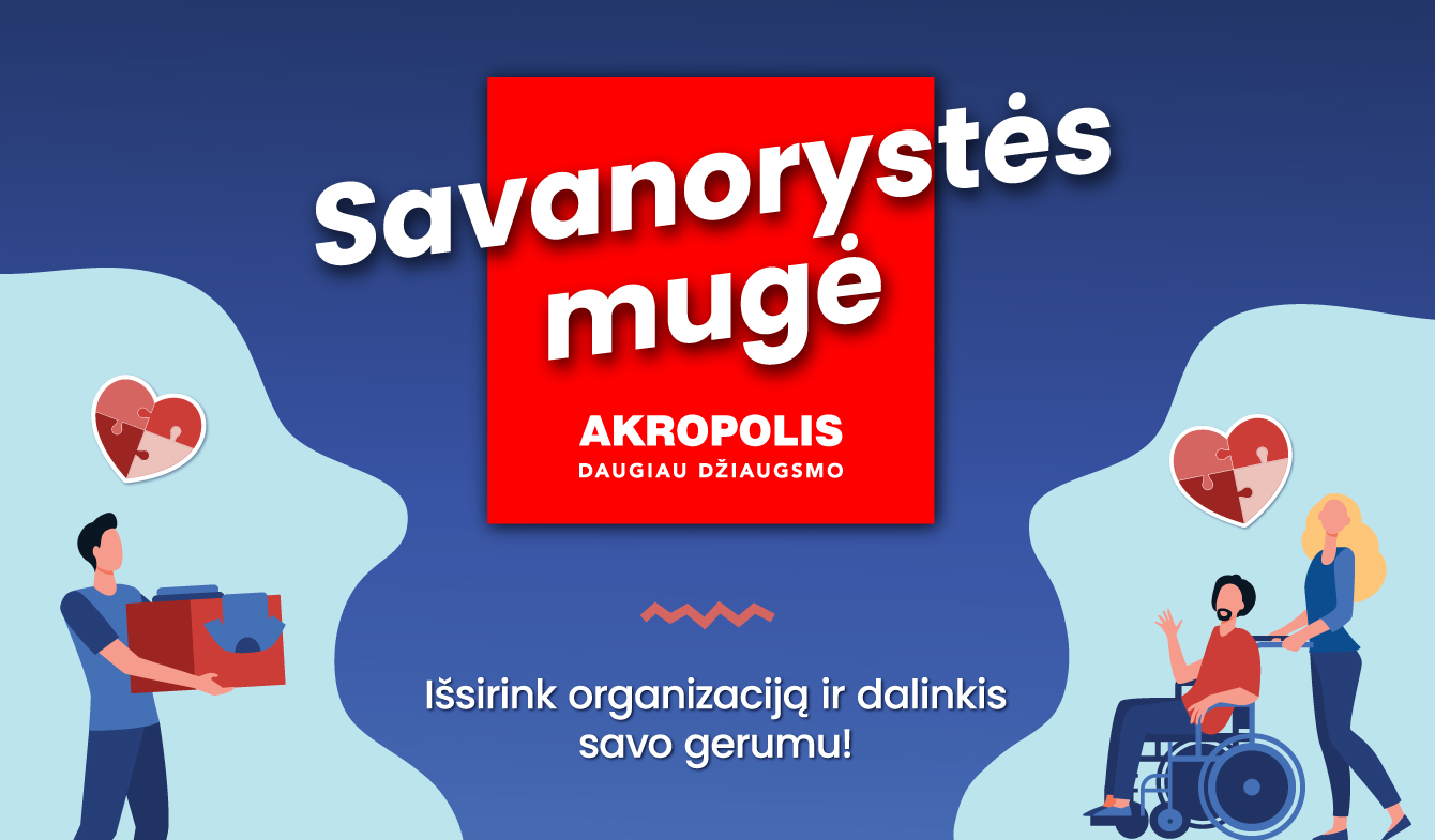 Read more about the article Savanorystės mugė AKROPOLYJE Klaipėdoje