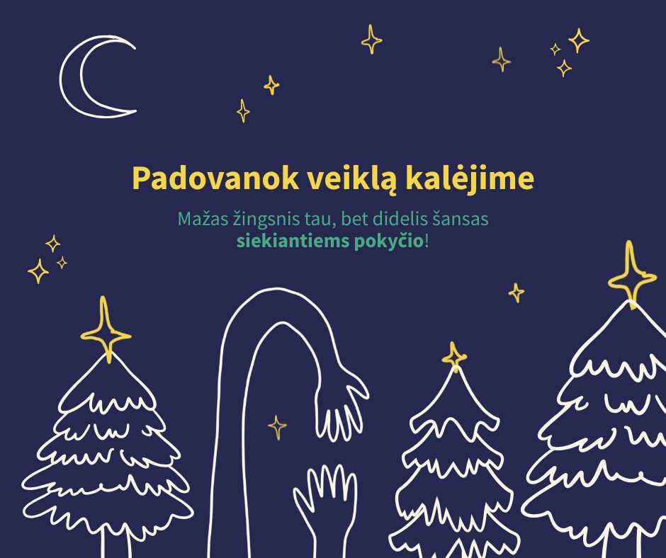Read more about the article Padovanok veiklą kalėjime